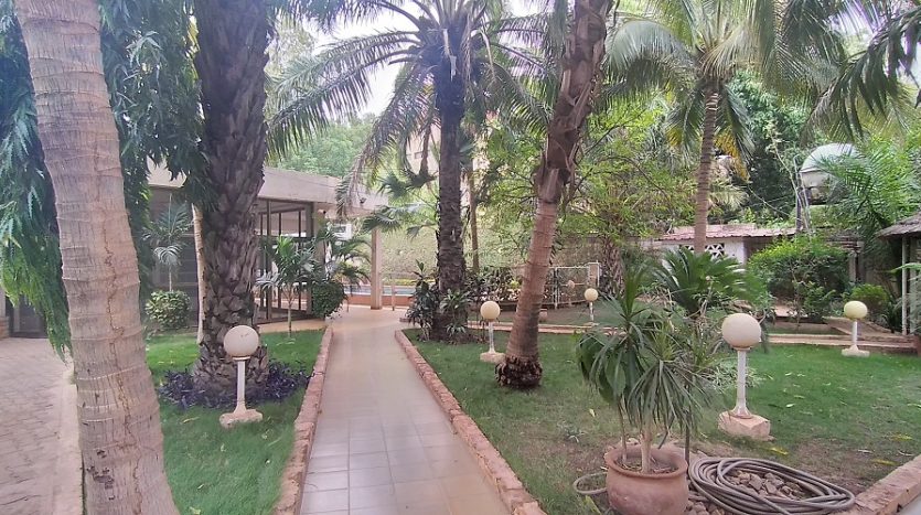 Jardin de villa à Ouagadougou